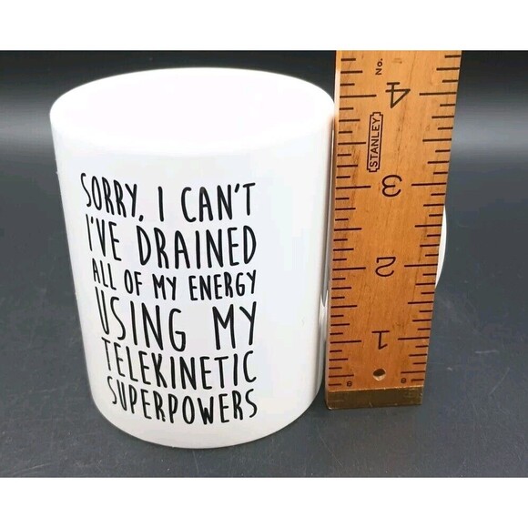 Stranger Things Mug Eleven Eggo Waffle I Drained My Telekinetic Superpowers - Picture 7 of 7